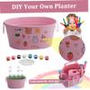Temeemeg Kids Gardening Set, 11PCS Toddler Gardening Set Include Shovel, Rake, Fork, Flower Pot, Apron, Watering Can  Tote Bag, Colorful for Kids... view 4