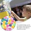 Hfppkn Numbered Balls 1-50 Multicolored Mini Plastic Bingo Balls for Raffle Draws Game Night Activities and Table Tennis Replacement view 2