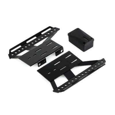 1/10 RC Crawler Aluminum Rock Sliders Side Step Foot-Plate for Axial SCX10 II 90046 90047 Parts Accessories confident