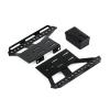 1/10 RC Crawler Aluminum Rock Sliders Side Step Foot-Plate for Axial SCX10 II 90046 90047 Parts Accessories confident view 1