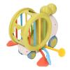 CFTGIW Shape Sorter Pull String Toy Fine Motor Skill Educational Silicone Pull String Sensory Toy for Toddlers Yellow Abilities Allowing Infants to Geometric Development Early (Green) view 2