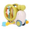 CFTGIW Shape Sorter Pull String Toy Fine Motor Skill Educational Silicone Pull String Sensory Toy for Toddlers Yellow Abilities Allowing Infants to Geometric Development Early (Green) view 4