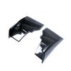 Carbon Fiber Winglets for Kawasaki Ninja H2 H2R 2015-2025, Motorcycle Glossy Twill Aerodynamic Side Spoilers Wind Splitter (Lower Winglets) view 4