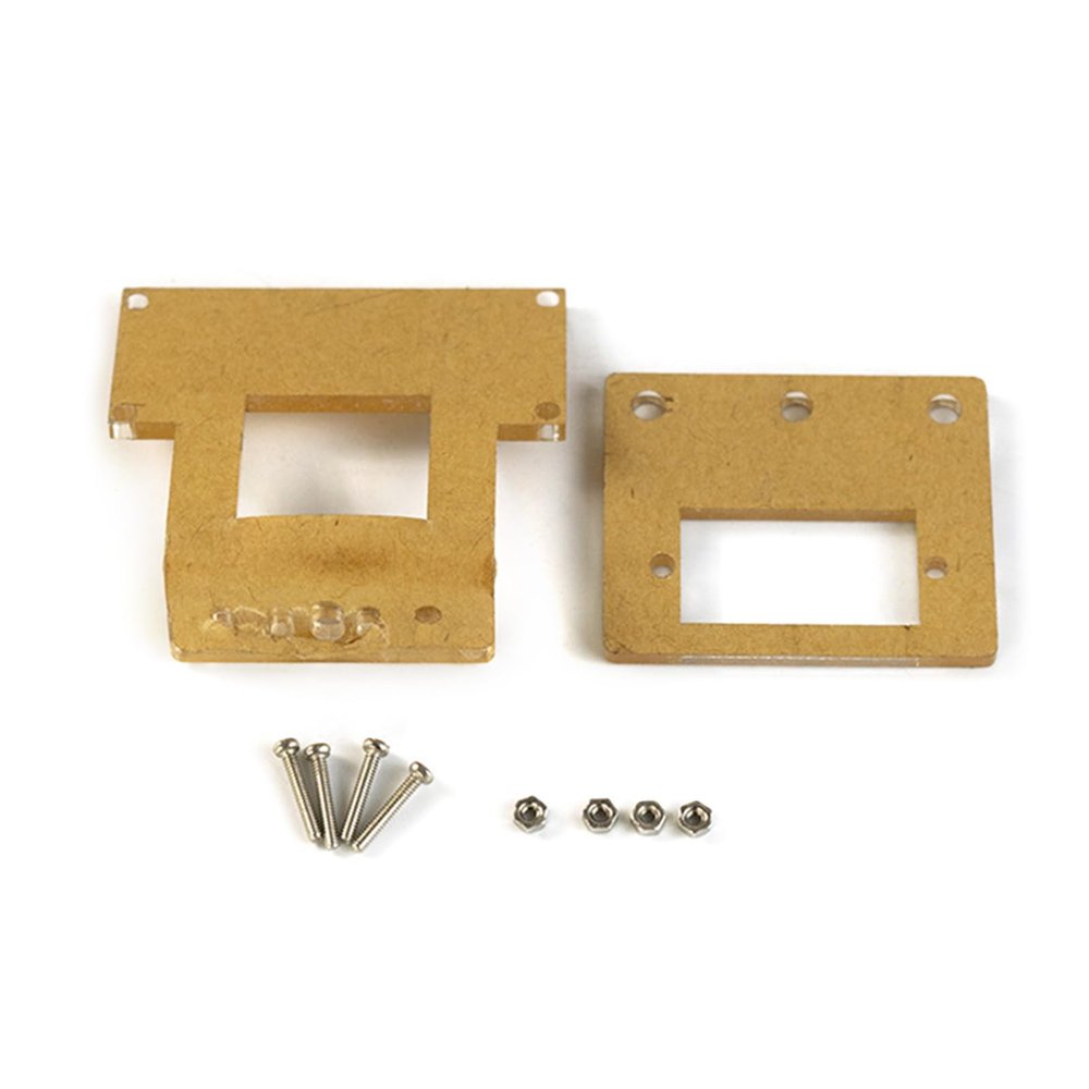 1PC SG90 MicroServo Mount Bracket Mount Kit for SG90 Standard Servo Car Boats Clear Plastic Mounting Bracket