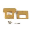 1PC SG90 MicroServo Mount Bracket Mount Kit for SG90 Standard Servo Car Boats Clear Plastic Mounting Bracket view 1