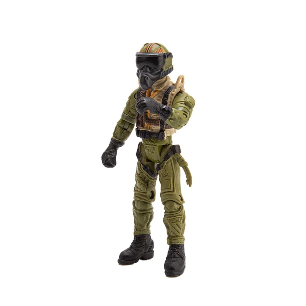 Xenotrix 1/18 Scale Combat Pilot Model, 3.75-Inch Joint Movable Action Figure Combat Pilot Model with Flexible Articulation, Ideal Gift for Aviation and Military Fans