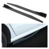 2pcs Car Side Skirt Splitter Lip Winglet Diffuser Universal Wing Spoiler Compatible For Sedan And Hatchback 120cm/47.2in Car Accessories view 1