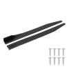 2pcs Car Side Skirt Splitter Lip Winglet Diffuser Universal Wing Spoiler Compatible For Sedan And Hatchback 120cm/47.2in Car Accessories view 2