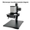 Adjustable LED Microscope Light Source - Bar Lamp with M3 Threaded Fixing for Enhanced Illumination view 3