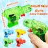 24Pcs Mini Water Gun,Small Plastic Squirt Water Guns,6.5FT Long Range Soaker Blasters for Kids Summer Outdoor Activities,Beach Swimming Pool Toys,Party Favors view 2