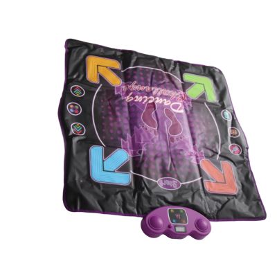 CFTGIW Eletronic Dance Pad with Microphone 4 Game Modes Various Music Prevent Slip Improve Coordination Dancing Mat for Kids Lighting Type Pressing Right Pace and You the You Free Mode (Lighting Type)