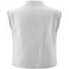 Kids Medieval Viking Pirate Renaissance Retro Costume Sleeveless Shirt for Boys Halloween Cosplay 3-4T White view 4