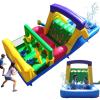 22FT Commercial Grade Bounce House for Adult, (Heavy Duty PVC) (Splash Big Water Pool) (1100W UL Blower) Inflatable Obstacle Course with Slide, Ball Pit, Large Backyard Lawn Party Game view 1