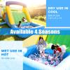 22FT Commercial Grade Bounce House for Adult, (Heavy Duty PVC) (Splash Big Water Pool) (1100W UL Blower) Inflatable Obstacle Course with Slide, Ball Pit, Large Backyard Lawn Party Game view 4