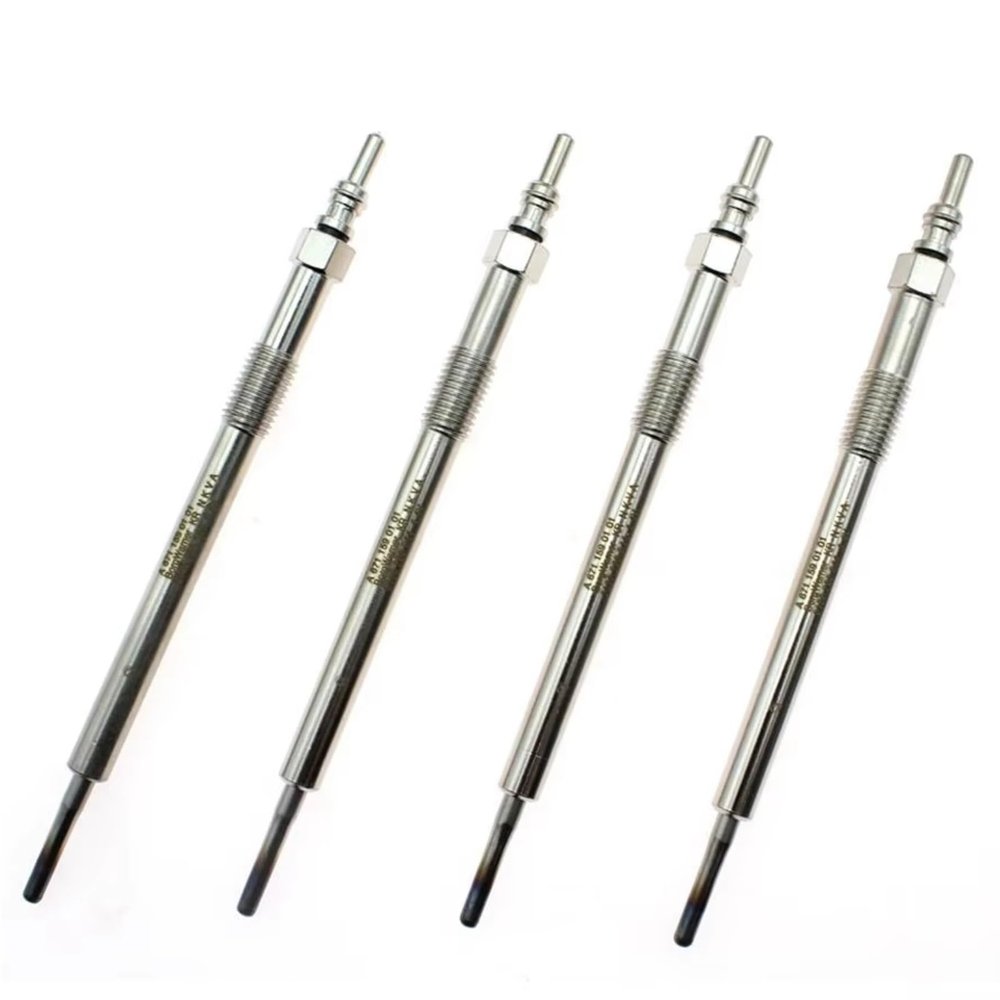 diesel heater glow plug Compatible With Ssangyong For Actyon Sports For Korando C For Rodius 2.0l Td Glow Plug Set 6711590101 A6711590101 0100266066(4pcs)