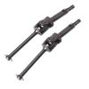 2PCS Hard Steel Drive Shaft Reinforced Steel Rear Universal Shaft for 1 24 RC Crawler B 2WD 244016 Parts view 2