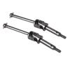 2PCS Hard Steel Drive Shaft Reinforced Steel Rear Universal Shaft for 1 24 RC Crawler B 2WD 244016 Parts view 3
