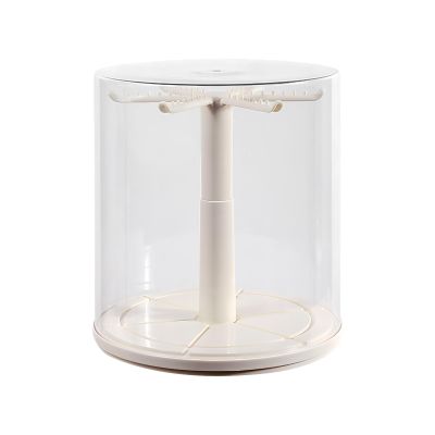Plush Storage Case, 360 Rotating Display, PP, Figure Storage, Collection Case, Stackable and Space-Saving, for Dolls, Action Figures, Statues, Models, Badges, Pendants
