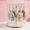 Plush Storage Case, 360 Rotating Display, PP, Figure Storage, Collection Case, Stackable and Space-Saving, for Dolls, Action Figures, Statues, Models, Badges, Pendants view 4