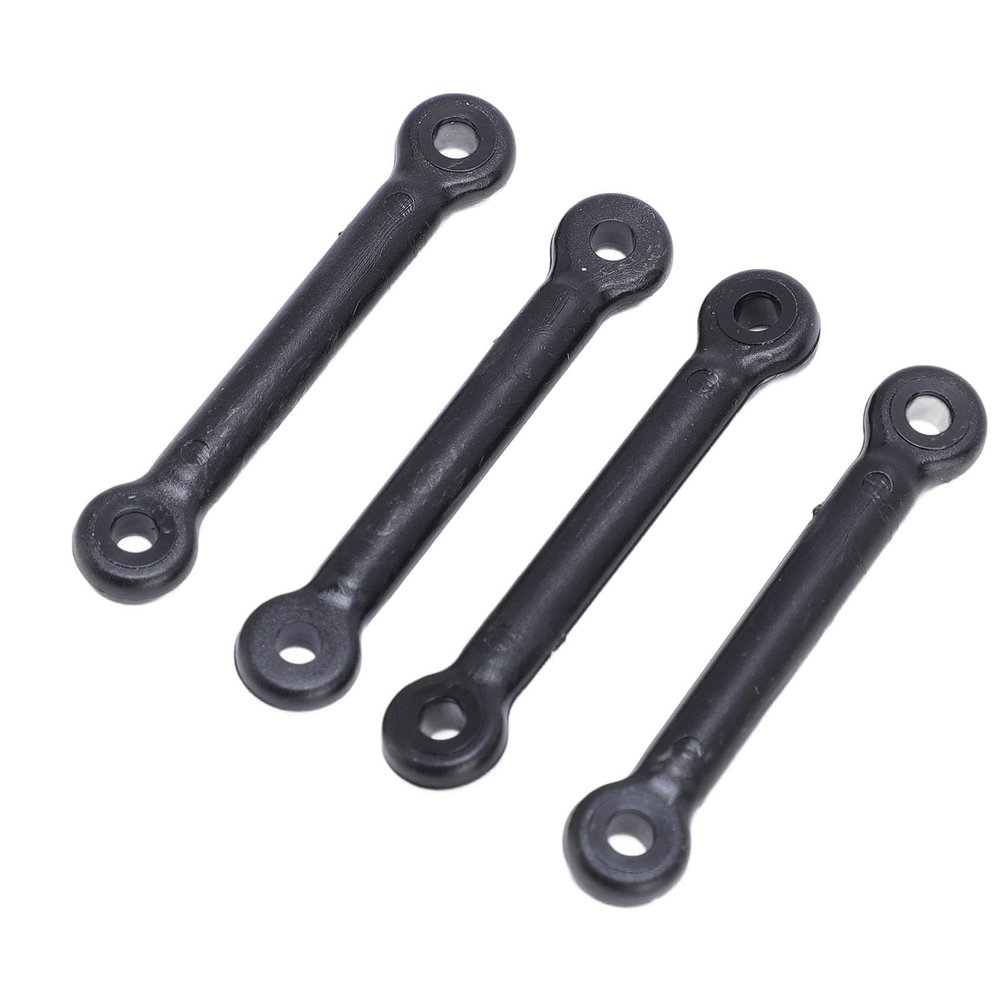 CFTGIW 4Pcs RC Car Connecting Rod 1 18 Remote Control Car Front Rear Upper Lower Chassis Replacement Accessories Plastic HS18303 Versatile Compatible Connecting