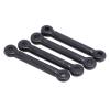 CFTGIW 4Pcs RC Car Connecting Rod 1 18 Remote Control Car Front Rear Upper Lower Chassis Replacement Accessories Plastic HS18303 Versatile Compatible Connecting view 4