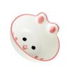 GLOGLOW Bowl Ceramic Kids Bowl, Cute Cartoon Animal Shape Rice for Porridge, Soup, Cereal, Ice Cream, 300g Tableware (Bunny) view 4