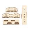 1/43 Scale RC Off-Road Climbing Track - Wooden Simulation Steep Slope & Rock Obstacles for RC Cars view 1