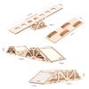 1/43 Scale RC Off-Road Climbing Track - Wooden Simulation Steep Slope & Rock Obstacles for RC Cars view 2