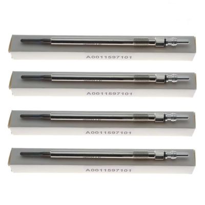 diesel heater glow plug Compatible With Benz For Sprinter For W906 For Vito For Viano For W639 W203 S203 CL203 W204 C204 S204 A0011595001 4.4V Glow Plugs(4PCS)
