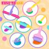 Dough Tools Set, 34 Pcs Dough and Clay Accessories with Stamp, Cutters, Dino Maker, Animals Molds, Rolling Pins, Modeling Clay Play Tools Kit for Boys Girls view 3