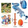 12 Pcs 3D Printed Dragon Eggs with Dragon Inside Articulated Crystal Dragon Toy Mystery Dragon Egg Prefilled Mini 3D Printed Animals Easter Basket Stuffers Fidget Toys for Kids Boys Girls Party Favors view 2