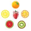 120 Pack Fruit Party Napkins - 6 Designs Watermelon, Strawberry, Lemon, Orange, Kiwi and Tropical Fruit Shapes Disposable Paper Napkins for Tutti Frutti Tropical Themed Decor, Birthdays, BBQs, Picnics view 1