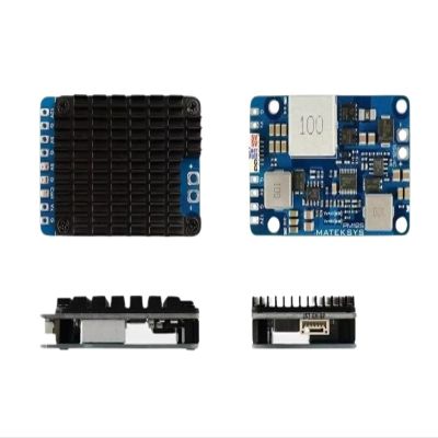 STYBMSR Drone Accessories for MATEK PM12S-3 3-12S for LiPo for PDB with Dual 5V/9V BEC Outputs and Cooling Heatsink for Multirotors Fixed-Wing for Cinelifter Builds