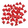 15Pc Red Dice Set, D4 Four-Sided Dice 2cm for RPG Games view 2