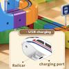 3D Replacement Electric Train Cars*2,Only Add-On for KlickRail Electric Train Set Tracks, Cannot Operate Alone,Do Not Fit with Magnetic Track, USB Rechargeable(2pack) view 3