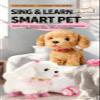 AI Puppy Robot Dog That Acts Like a Real Dog, Touch Sensing & Voice Mimic Interactive Robot with Sounds, Leash Remote & 30 Songs, for Preschoolers,Rechargeable (Golden Retriever) view 4