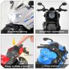 4-Pack Motorcycle Toys for Kids - Friction Powered with Lights,Sounds & Automatic Drive,Diecast Police Motorcycle Model Toys,Toddler Dirt Bike Toys,1:12 Pull Back Toy Motorcycle for Kids Age 2-4 3-5 view 3