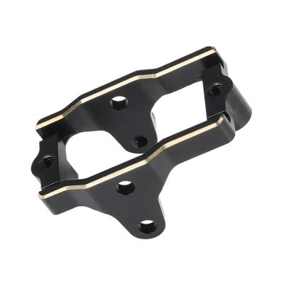 Brass Steering Servo Mount 9 3g for 1 18 Scale RC Crawler Car Upgrade Parts Compatible with Bronco 9739 Model
