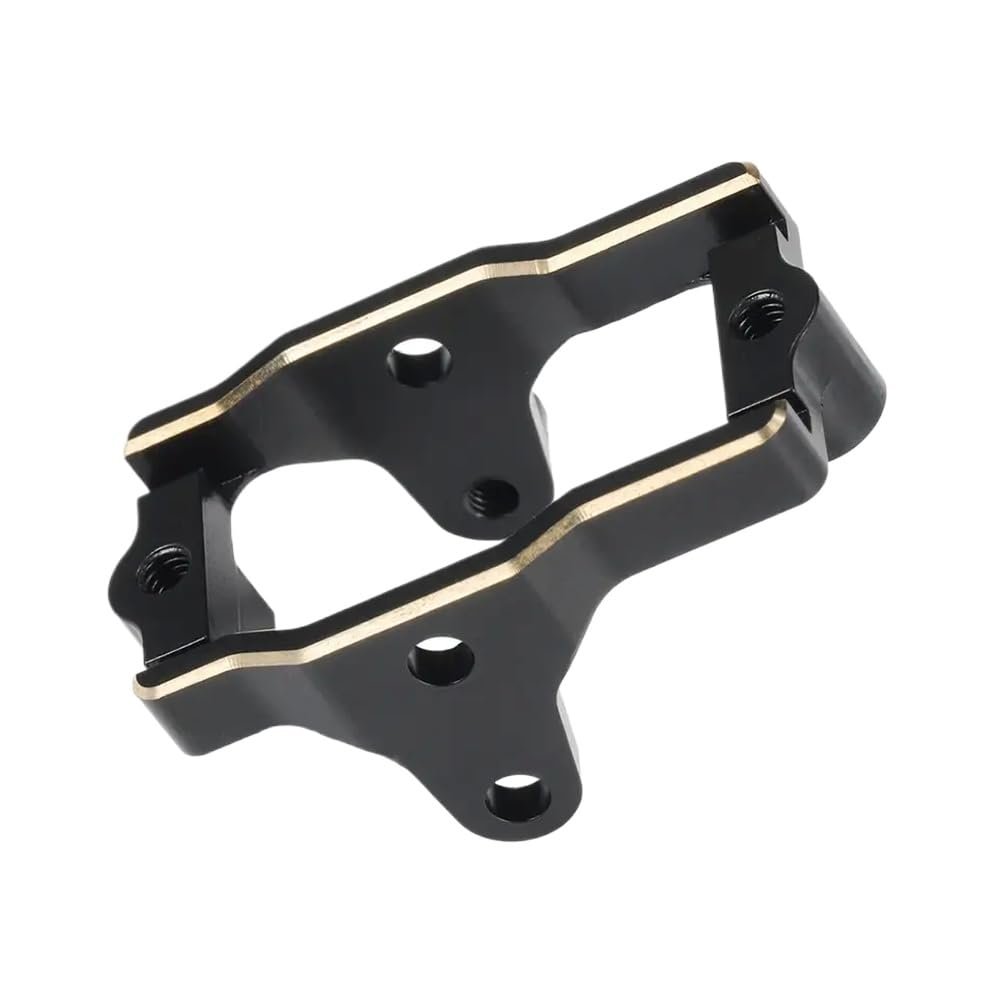 Brass Steering Servo Mount 9 3g for 1 18 Scale RC Crawler Car Upgrade Parts Compatible with Bronco 9739 Model