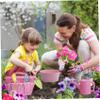 Cndiyald Kids Gardening Set, 11PCS Toddler Tools with Tote Bag - Includes Shovel, Rake, Watering Can, Colorful view 3