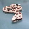 3D Printed Rattlesnake Model - Flexible Articulated Snake Toy- Unique Horned Serpent Collectible - Detailed Desk Display & Sensory Fidget (B-28cm) view 2