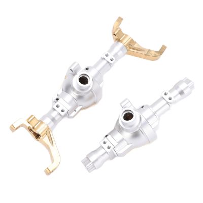 Aluminum Alloy Front Rear Axle Housing Shell Upgrade Parts for Redcat Gen8 1/10 RC Car