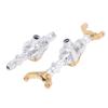 Aluminum Alloy Front Rear Axle Housing Shell Upgrade Parts for Redcat Gen8 1/10 RC Car view 3