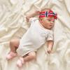 QAZWZML Multifunctional Baby Bow Headband Norwegian flag Printed Elastic Headband Suitable For Everyday Wear By Babies view 4
