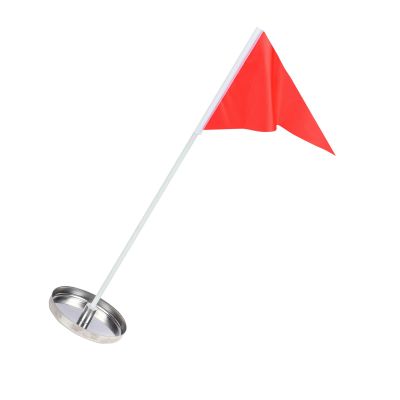 BAIMOQI Stainless Steel Practice Golfs Cup Small Hole Cups with Flags Golfs Practices Equipment Flag Holder