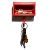 1/64 Scale Wall-Mounted Key Holder for Hot Wheels and Matchbox Cars, with Automatic Garage Door - a Fully Functional Key Chain Holder for organizing Keys and displaying Model Cars. view 2