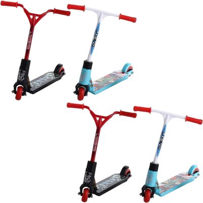 NexusPulse 4Pcs Finger Scooter Mini Two Wheel,Mini Scooters Finger Board Accessories,Tiny Trick Scooter for Party Favors,Finger Training,Juggling Sets,Birthday Gifts,Magic Kits and Accessories
