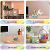 YHWABOICE Easter 3D Printing Mystery Rabbit Egg, Surprise Egg Party Favors with Bunny Inside, Holiday Decor Gifts for Gifting, Bunny Egg Easter Basket Stuffers Gifts for Kid & Adults (#15) view 4