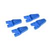 CFTGIW 4pcs RC Mount Aluminum Alloy Durable Sturdy Replaceable Adjustment Accessories for 1 10 1 8 Simulation Climbing CarSilver Can The and Mount Because The Made of (Blue) view 2