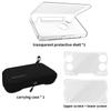 Carrying Case for Ayn Thor, 3-in-1 Accessories Kit Included Game Console Storage Bag, Transparent Protective Cover TPU Shell Case and Tempered Glass Screen Protector view 2